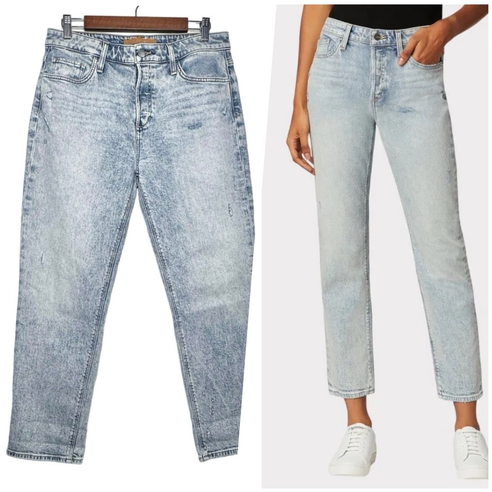 Joe’s Jeans | Women | The Scout Distressed Mid Rise Slim Boyfriend Jeans | 29